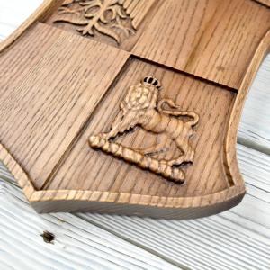 300th Polish Bomber Squadron RAF - Ash - tobacco stain - matt - 30cm