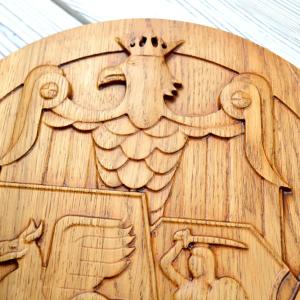 301. polská bombardovací peruť RAF - Dub - mořidlo Jatoba - matný - 30cm