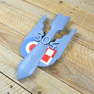 304. polská bombardovací peruť RAF - Dub - ručně malovaný - 30cm