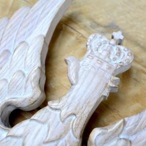 Polish Army Ground Forces emblem - Ash tree - white stain - semi-gloss - height 30 cm