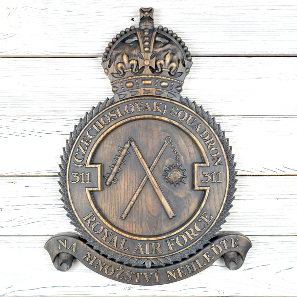 311th Czechoslovak Bomber Squadron, RAF – Jasan – graphite stain – matte – 40 cm