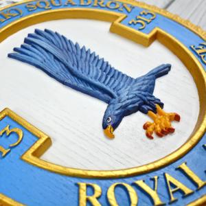 313th Czechoslovak Fighter Squadron, RAF – Jasan – hand-painted – 40 cm