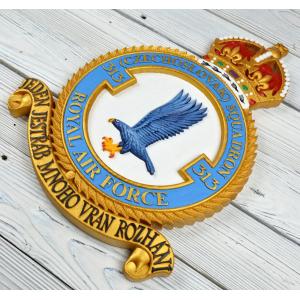 313. československá stíhací peruť RAF - Jasan - ručně malovaný - 40cm