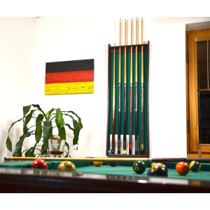 German flag made of old wood