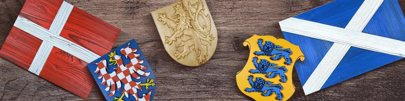 Wooden National & Historical Symbols | Crafted Art